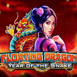 Floating Dragon Year of the Snake logo by Pragmatic Play Sushi Casino