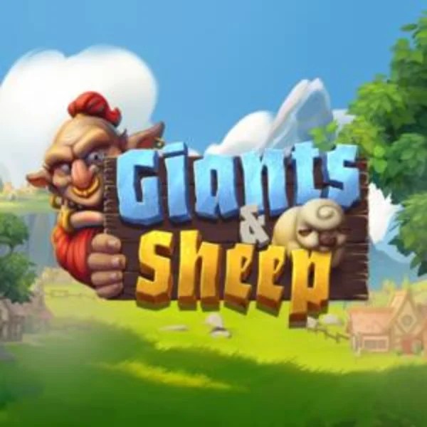 Slots logo of Giants and Sheep from Relax Gaming at Sushi Casino