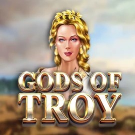 Official Slots logo: Gods of Troy by Red Tiger Gaming at Sushi Casino