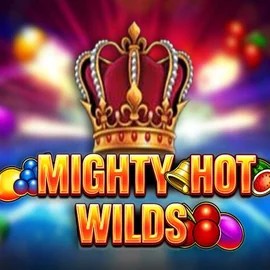Mighty Hot Wilds logo by Inspired Gaming Sushi Casino