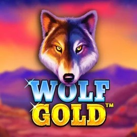 Wolf Gold logo by Pragmatic Play at Sushi Casino