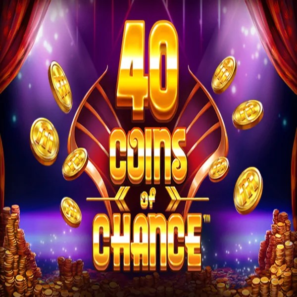 40 Coins of Chance online game logo by SYNOT Games on tascadeblanquerna.com