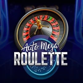 Auto Mega Roulette slot icon by Pragmatic Play, available at Sushi Casino