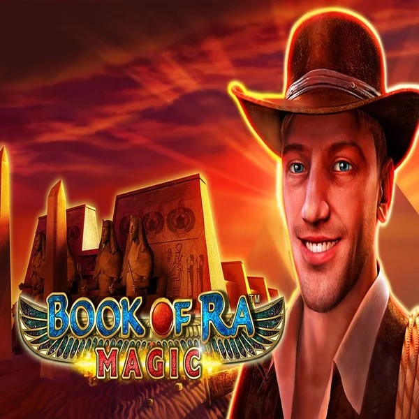 Book of Ra Magic logo – Slots by Greentube at Sushi Casino
