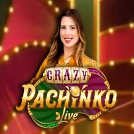 Official Live Casino logo: Crazy Pachinko by Evolution at Sushi Casino