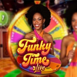 Live Casino logo of Funky Time from Evolution at Sushi Casino