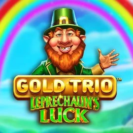 Gold Trio Leprechaun's Luck slot icon by Playtech, available at Sushi Casino
