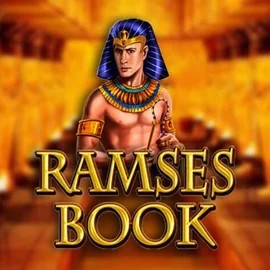 Ramses Book slot logo by Gamomat at Sushi Casino