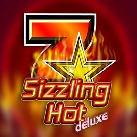 Official Slots logo: Sizzling Hot Deluxe by Novomatic at Sushi Casino
