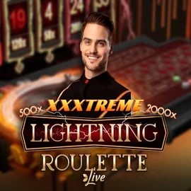 XXXtreme Lightning Roulette slot visual from Evolution available on tascadeblanquerna.com